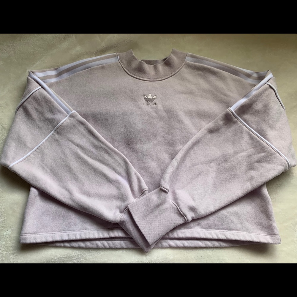 Adidas Essentials 3-Stripes cropped sweatshirt